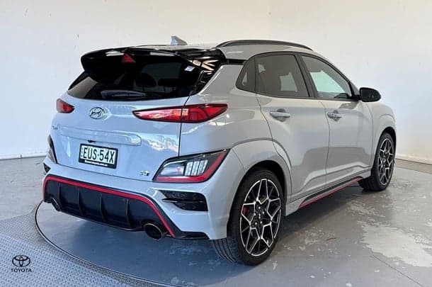 2022 Hyundai Kona N in Grey