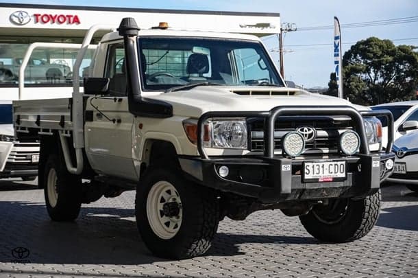 2019 Toyota Landcruiser Workmate in White