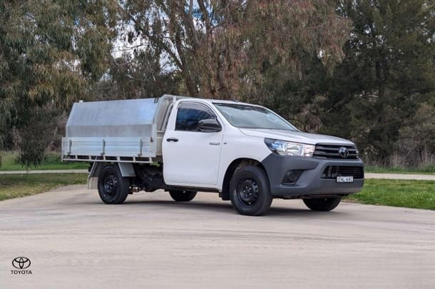 2021 Toyota Hilux Workmate in White