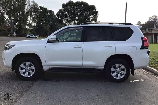 2018 Toyota Landcruiser Prado GXL in White