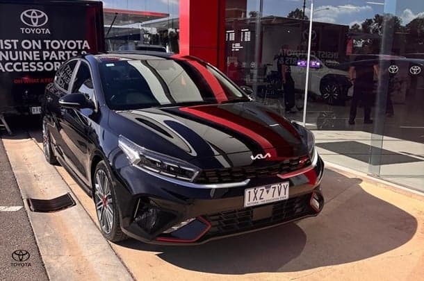 2023 Kia Cerato GT in Black