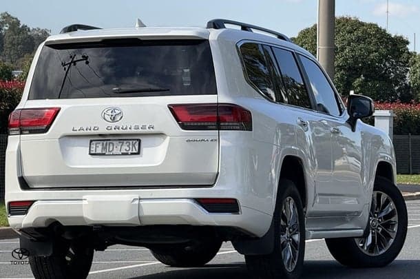 2023 Toyota Landcruiser Sahara ZX in White