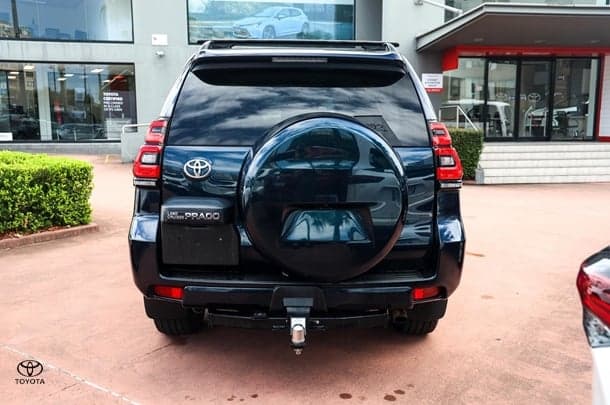 2021 Toyota Landcruiser Prado VX in Black