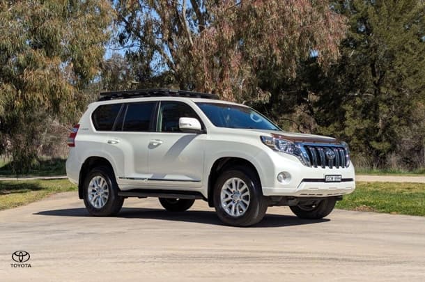 2017 Toyota Landcruiser Prado Altitude in White