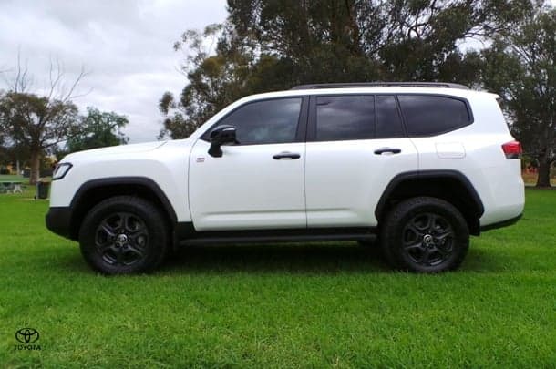 2022 Toyota Landcruiser GR Sport in White