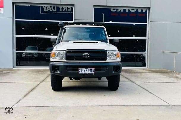 2023 Toyota Landcruiser Workmate in White
