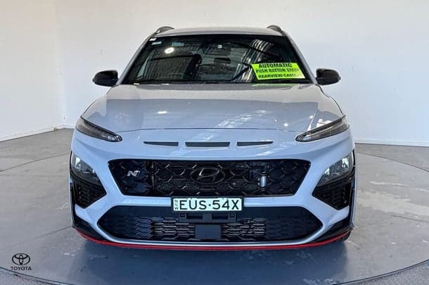 2022 Hyundai Kona N in Grey