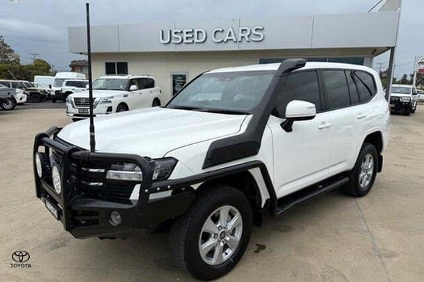 2023 Toyota Landcruiser GX in White
