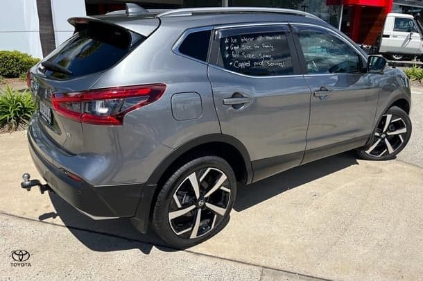 2018 Nissan QASHQAI Ti in Grey