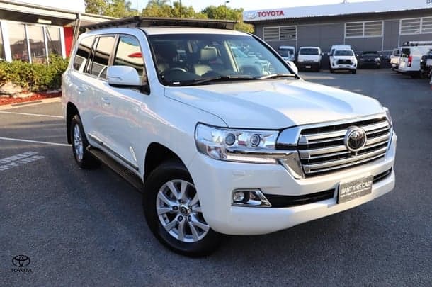 2020 Toyota Landcruiser Sahara in White