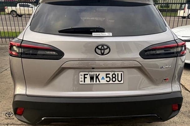 2025 Toyota Corolla Cross GR Sport in Silver