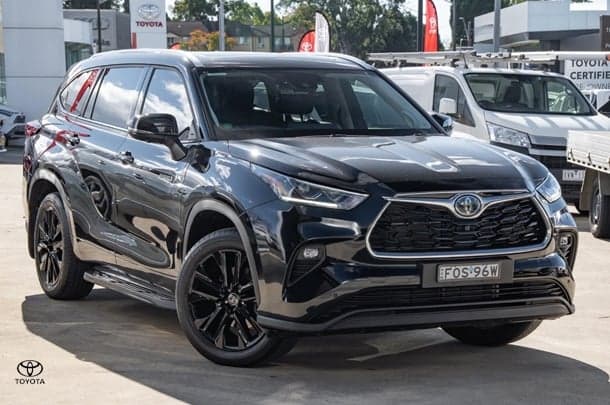 2024 Toyota Kluger AWD GRANDE in Black