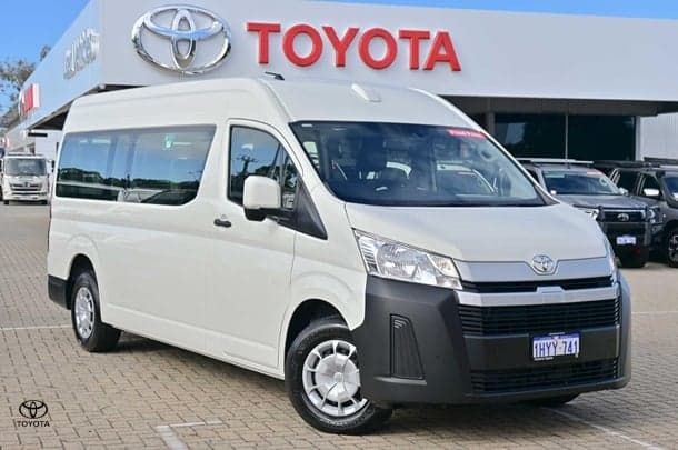 2023 Toyota Hiace Commuter in White