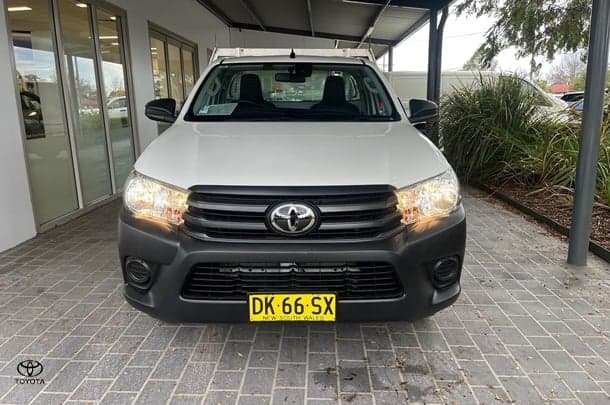 2021 Toyota Hilux Workmate in White
