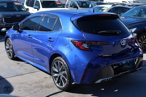 2024 Toyota Corolla ZR Hybrid in Blue