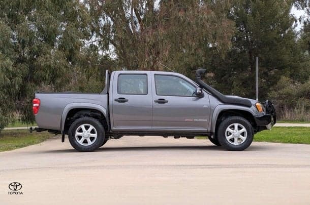 2011 Holden Colorado LX in Grey