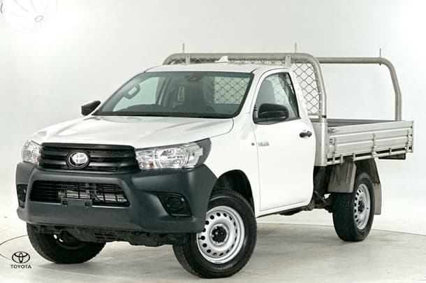 2023 Toyota Hilux Workmate in White