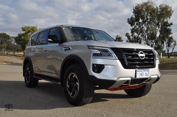 2023 Nissan Patrol Ti in Silver