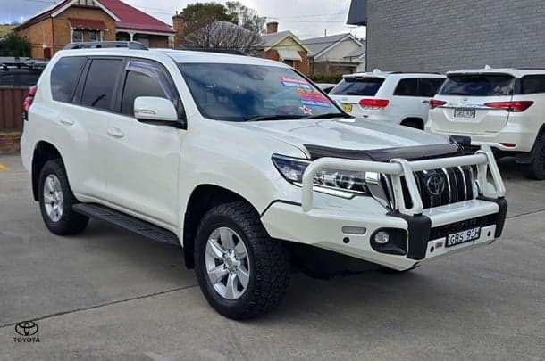 2020 Toyota Landcruiser Prado GXL in White