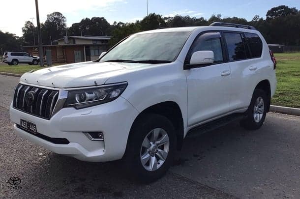 2018 Toyota Landcruiser Prado GXL in White