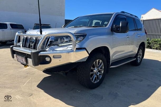 2018 Toyota Landcruiser Prado Kakadu in Silver