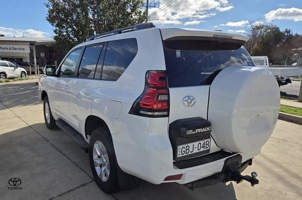 2019 Toyota Landcruiser Prado GXL in White