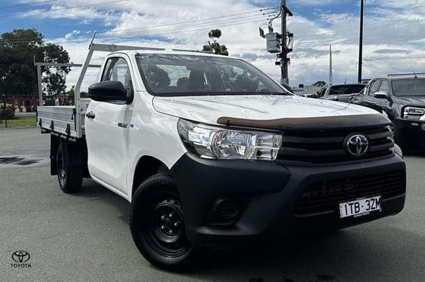 2022 Toyota Hilux Workmate in White