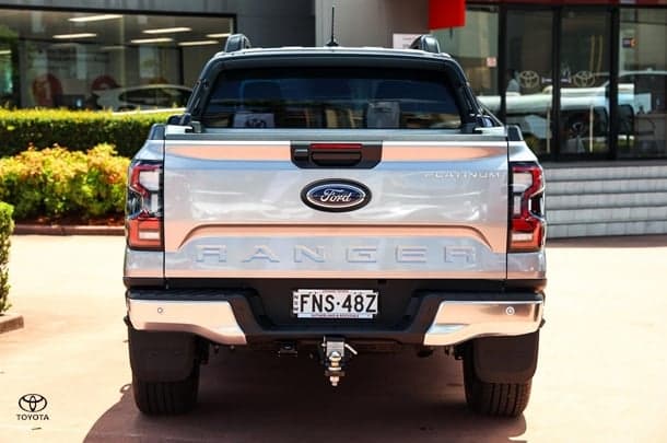 2024 Ford Ranger Platinum in Silver