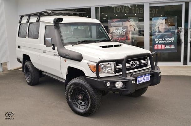 2020 Toyota Landcruiser GXL in White