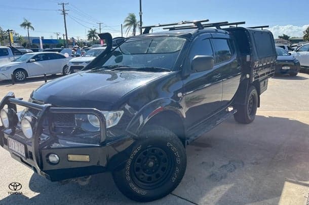 2010 Mitsubishi Triton GLX-R in Black