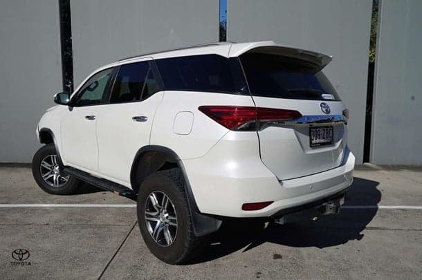 2019 Toyota Fortuner GXL in White