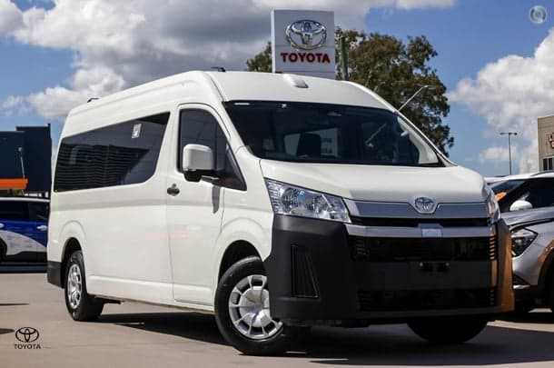 2023 Toyota Hiace Commuter in White