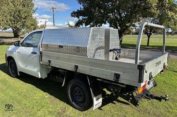 2019 Toyota Hilux Workmate in White