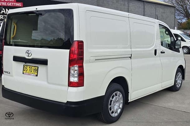 2020 Toyota Hiace LWB in White