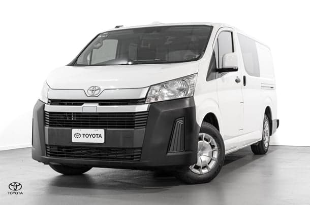 2022 Toyota Hiace LWB in White