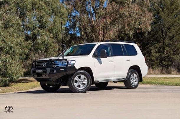 2019 Toyota Landcruiser GXL in White