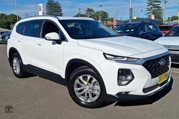 2020 Hyundai Santa Fe Active in White