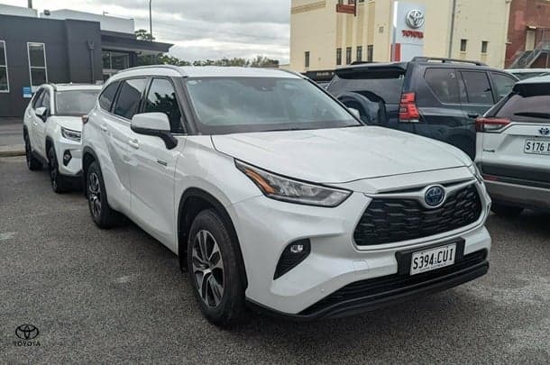 2022 Toyota Kluger GXL AWD in White