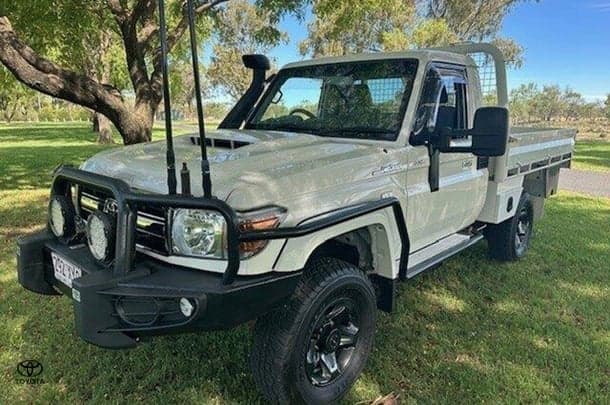 2018 Toyota Landcruiser GXL in White