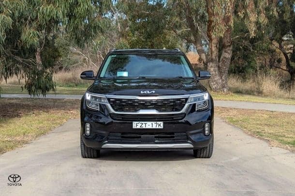 2022 Kia Seltos GT-Line in Black
