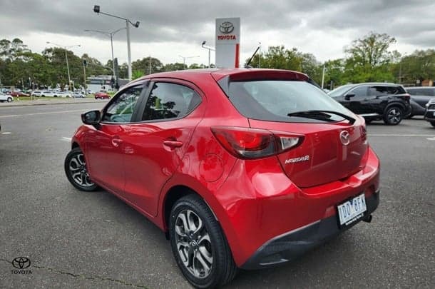 2014 Mazda 2 Genki in Red
