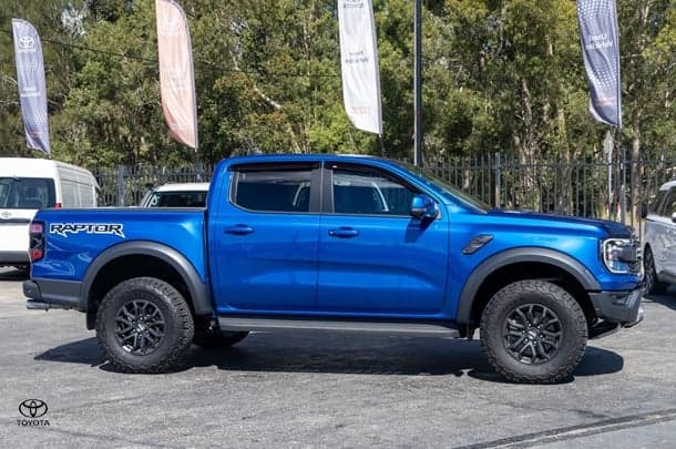 2024 Ford Ranger Raptor in Black