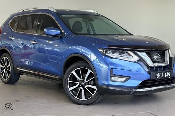 2019 Nissan X-TRAIL Ti in Blue