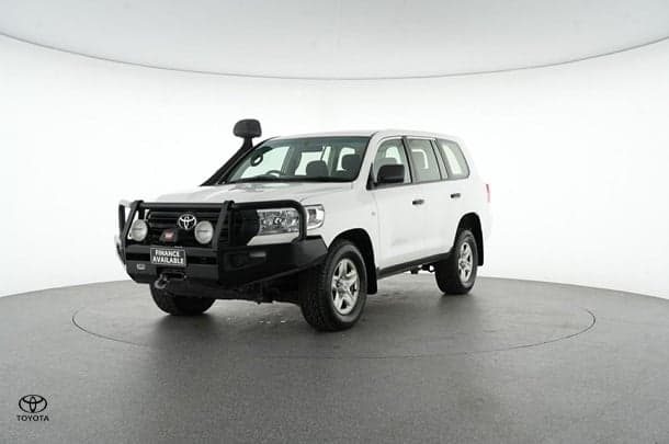 2021 Toyota Landcruiser GX in White
