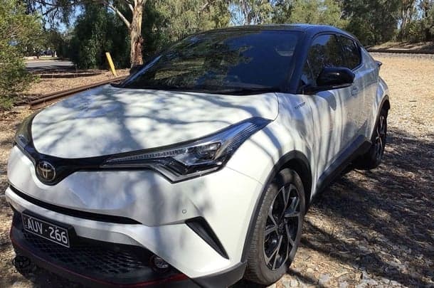 2018 Toyota C-HR Koba 2WD in Two Tone White