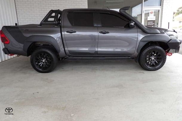 2021 Toyota Hilux Rugged X in Silver