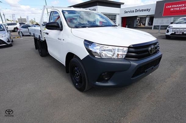 2023 Toyota Hilux Workmate in White
