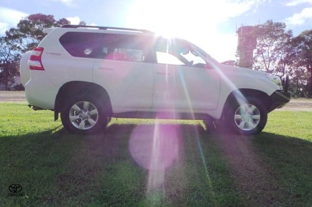 2017 Toyota Landcruiser Prado GXL in White