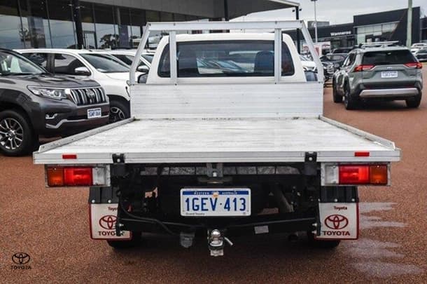 2016 Toyota Hilux Workmate in White