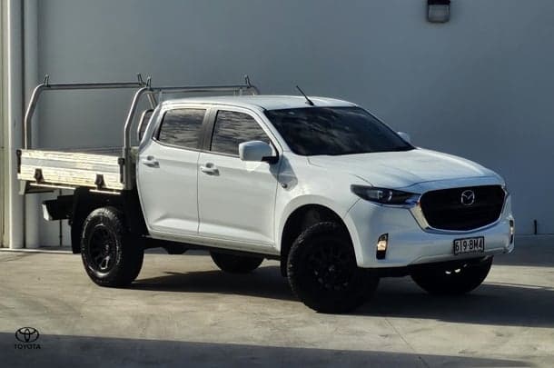 2021 Mazda BT-50 XT in White